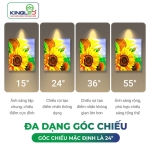 Đèn âm trần rọi chóa sâu Zircon 7W DA-DLRS-7SS-T63-V/TT/T